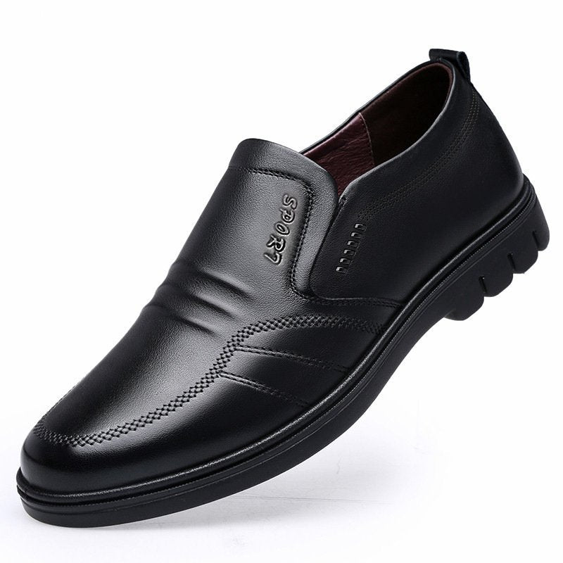 👞【39-44】Zapatos casuales de hombre con suela suave para uso empresarial.