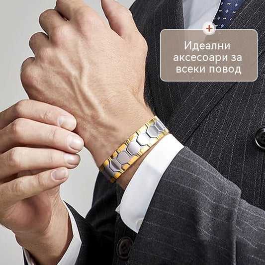 ✨Купете 1, вземете 1 безплатно✨ Подвижна магнитна мъжка гривна✅️Плащане при доставка