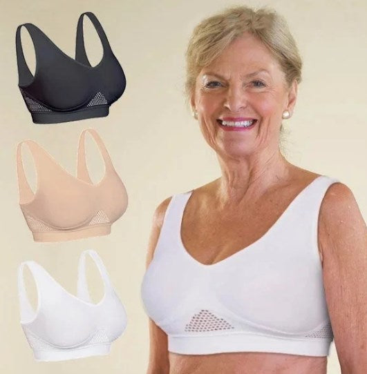 🎉🌈【Пакет от 4】【40-120 кг】Нов сутиен, мек и удобен, голям размер, дишащ и хладен ✨❤️✅Плащане при доставка ✅2 артикула със 70% отстъпка