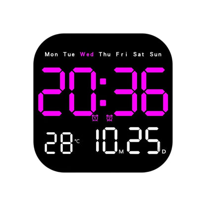 🕰️ ¡Más de 50.000 unidades vendidas! 🛏️ Reloj digital para el hogar y la oficina: ¡despierte suavemente y olvídese de las alarmas molestas! Brillo ajustable, funcionamiento silencioso por la noche. 🌙Pago contra entrega✅