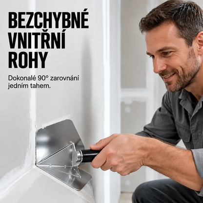 🛠️ Nerezové rohové hladítko pro přesné dokončení rohů stěn 🔥 Nyní se slevou 50 %!