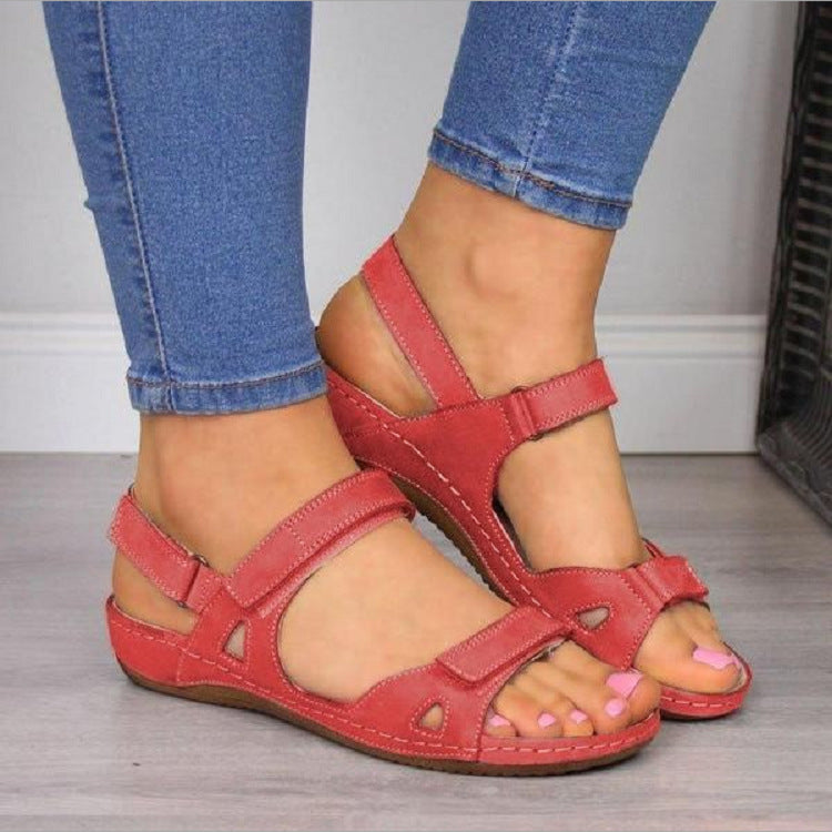 ✨ 50% отстъпка🔥【35-43】Меки и удобни кожени сандали за жени ✅️Плащане при доставка