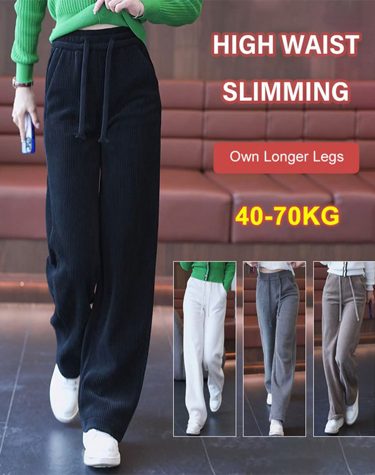 💥Popust -46%🔥【M-3XL】Nove ženske rastezljive ležerne hlače širokih nogavica ✅️Plaćanje pouzećem
