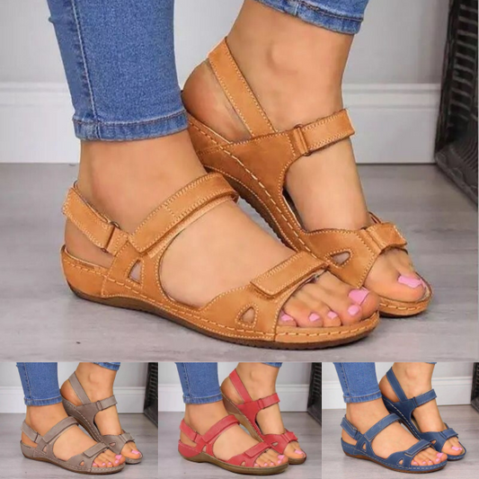 ✨ 50% отстъпка🔥【35-43】Меки и удобни кожени сандали за жени ✅️Плащане при доставка