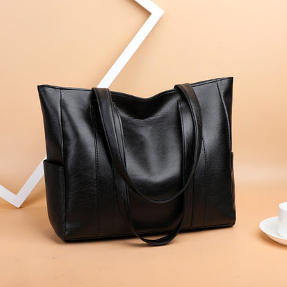 ✨👜【50% zniżki🔥】【Duża pojemność】Miękka skórzana damska torba na ramię ✅️Płatność przy odbiorze