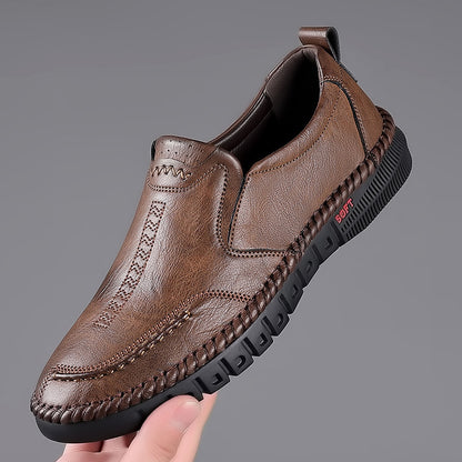 🏆👞【39-44】2026 ежедневни спортни обувки за мъже, изработени от естествена кожа, с мека, неплъзгаща се, дишаща подметка ✅Плащане при доставка ✅2 артикула със 70% отстъпка