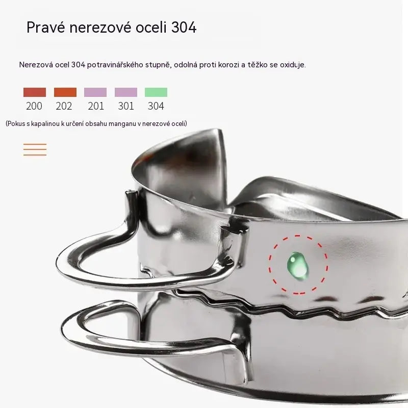 🥟Vykrajovátko na těsto s rukojetí 8,5 cm + forma na knedlíčky 8,5 cm✨Za chvilku vyrobíte ručně tvarované knedlíčky s dokonalým tvarem✨Vyrobeno z nerezové oceli vhodné pro styk s potravinami