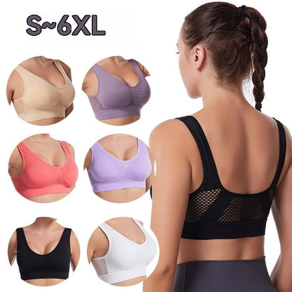 🎉🌈【Paquete de 4】【40-120 kg】Sujetador nuevo, suave y cómodo, talla grande, transpirable y fresco ✨❤️✅Pago contra entrega ✅2 artículos con 70% de descuento