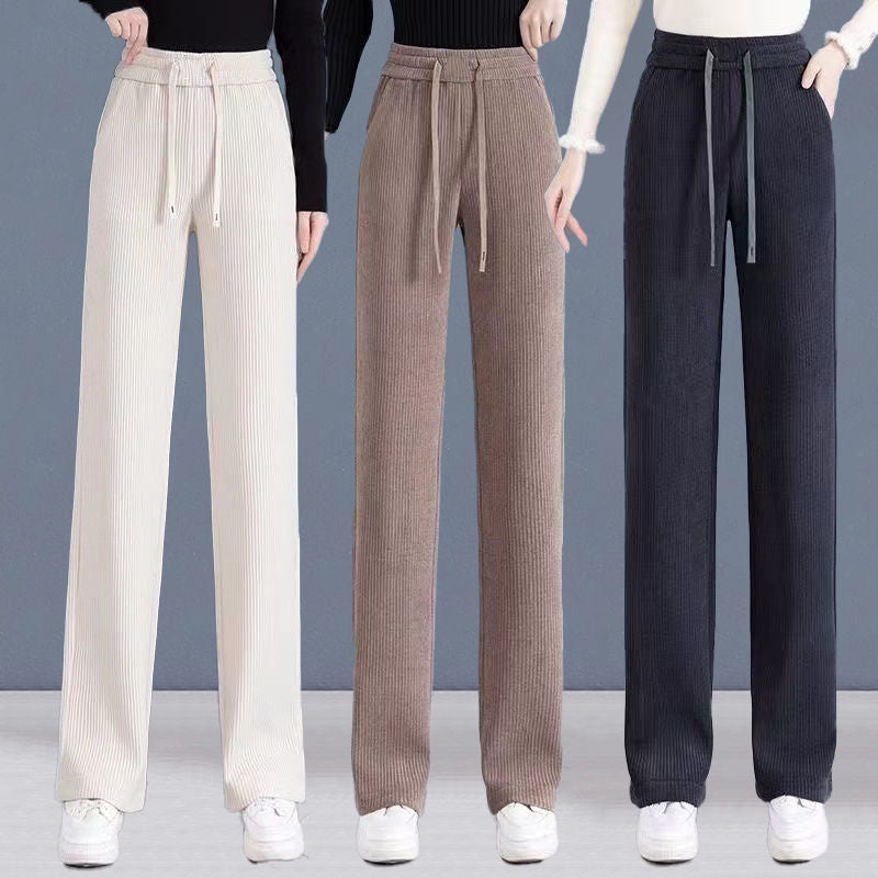 💥Popust -46%🔥【M-3XL】Nove ženske rastezljive ležerne hlače širokih nogavica ✅️Plaćanje pouzećem