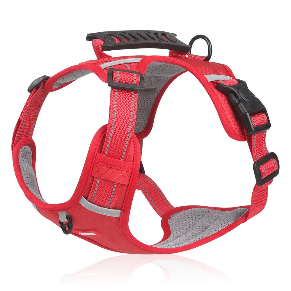 【5–30 kg】Vodítko pro psy s postrojem, proti tahání, pro domácí mazlíčky.