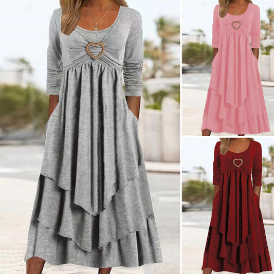 👗 50% zniżki🔥【40-100 kg】2026 Nowa prosta sukienka z bawełny i lnu, wygodna i oddychająca tkanina ✅️Płatność przy odbiorze ✅️2 artykuły ze zniżką 70%