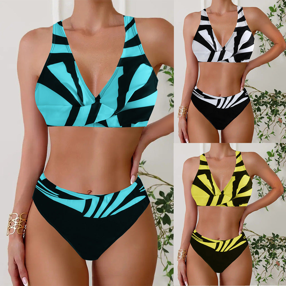 👙50% отстъпка✨【40-120kg】✨Дамски двукомпонентен бански бикини, бански с гол гръб и дизайн push-up за плажна почивка ✅Плащане при доставка ✅2 артикула със 70% отстъпка