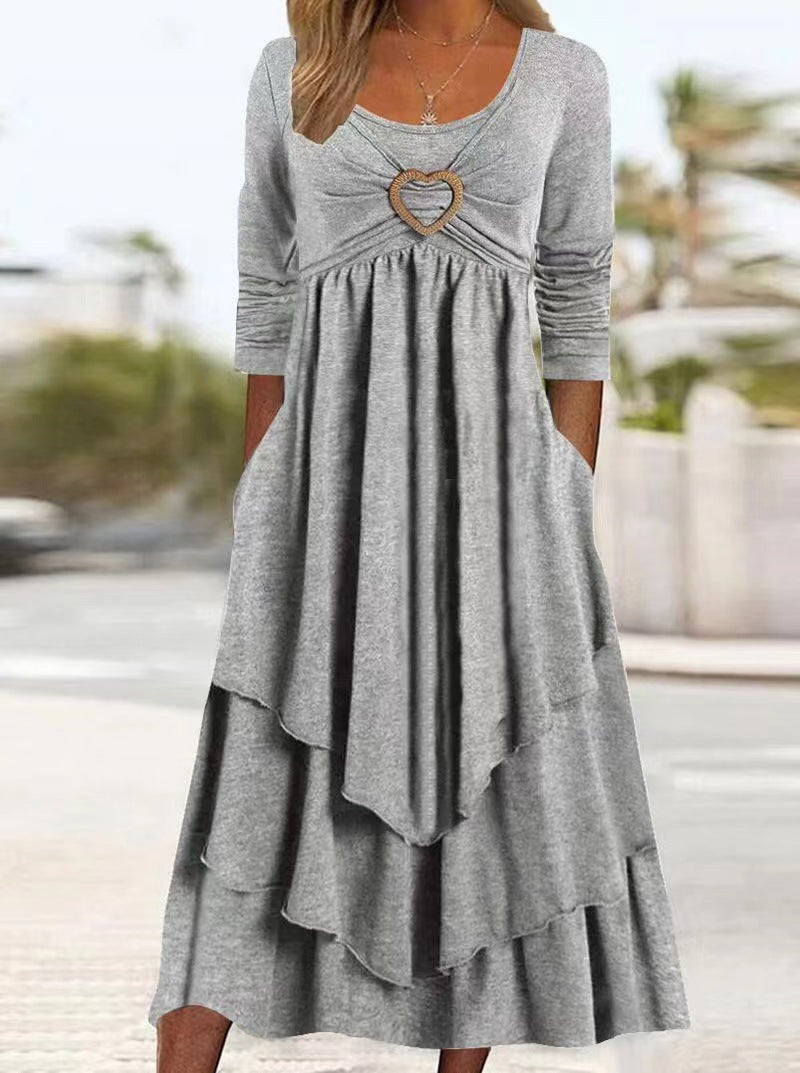 👗 50% zniżki🔥【40-100 kg】2026 Nowa prosta sukienka z bawełny i lnu, wygodna i oddychająca tkanina ✅️Płatność przy odbiorze ✅️2 artykuły ze zniżką 70%