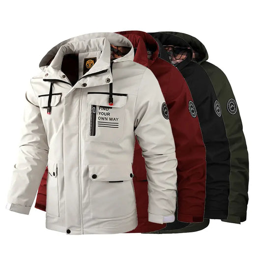 🔥Nyní jen za 870 Kč【Velikosti M-6XL】Nová pánská teplá, větruodolná a nepromokavá bunda