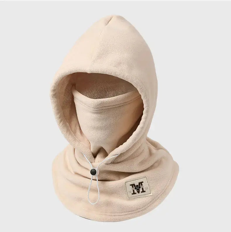 ☃️ Fleecová kukla 3 v 1 s kapucí — teplá, větruodolná a ideální na outdoor, cyklistiku a zimu.