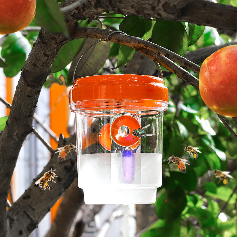 【2 piezas 29 €】🐝☀️ Trampa solar para avispas para patios y jardines 🔋🌿 – Altamente eficiente, recargable, resistente a la intemperie, cubre hasta 500 metros cuadrados.✅️Pago contra entrega