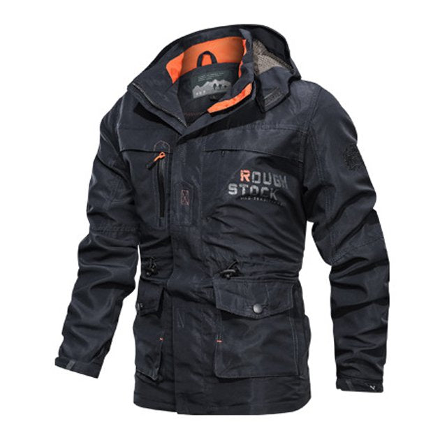 🔥Sleva 50 % 【M–5XL】Nová kvalitní pánská bunda (podzim/zima) – nepromokavá, větruodolná s více kapsami.