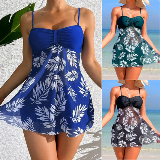 👙 50% OFF🔥🔥【40-100kg】Нов комплект бански с мрежест принт 2026 ✅Плащане при доставка ✅2 артикула със 70% отстъпка