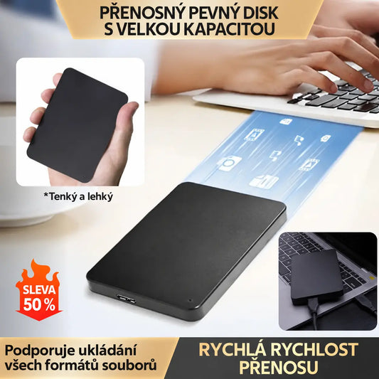 🔥【Poslední den 50% sleva】20 TB přenosný pevný disk