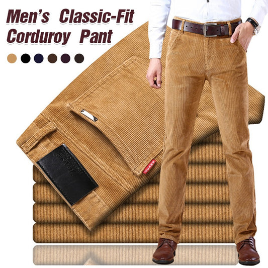 🏆 Най-продаван 【-43% отстъпка 🔥🔥】Мъжки класически кадифени панталони