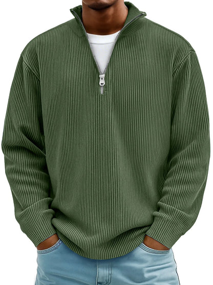 🔥【S-5XL】Nueva sudadera de hombre con cuello alto, otoño/invierno 2025