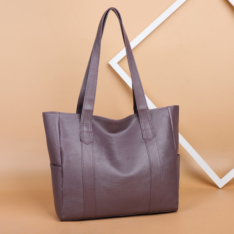 ✨👜【50% zniżki🔥】【Duża pojemność】Miękka skórzana damska torba na ramię ✅️Płatność przy odbiorze