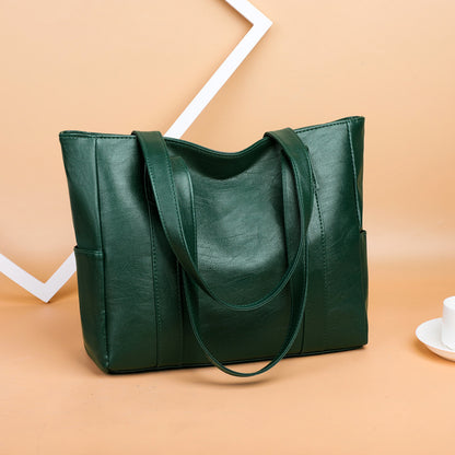 ✨👜【50% zniżki🔥】【Duża pojemność】Miękka skórzana damska torba na ramię ✅️Płatność przy odbiorze