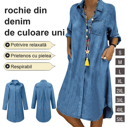 👘50% zľava🔥【40-120 kg】Dámske rifľové šaty pre ženy s nadváhou 2026, ležérne, ležérne šaty ✅Platba pri doručení ✅2 položky so zľavou 70 %