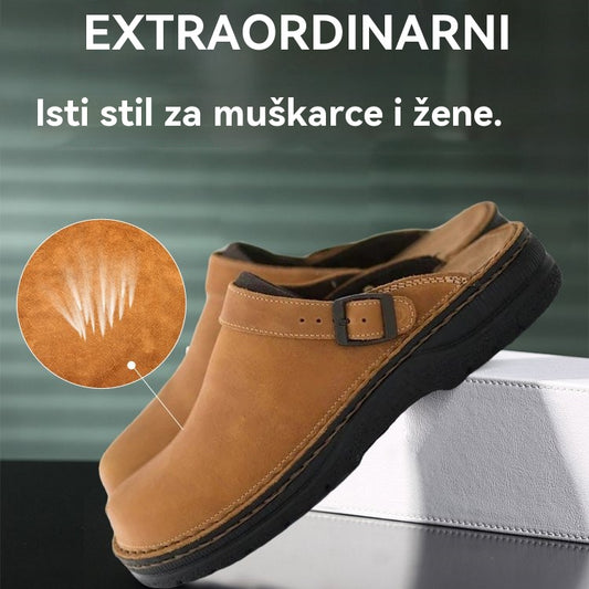 👞Plaćanje pouzećem✅【38-48】Papuče od prirodne kože, mekani potplat, vrlo udobne za nošenje ✅️unisex ✅️2 artikla za 70% popusta