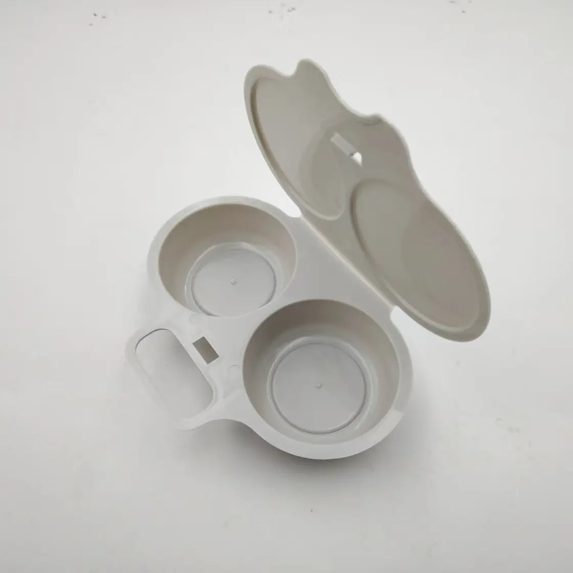 🎁 2 ks za 480 českých korun 💥 Speciální zařízení na vaření vajec v mikrovlnné troubě: design se dvěma komorami, nepřilnavý povrch, snadné čištění. 🏠, koupíte jedno, druhé dostanete zdarma