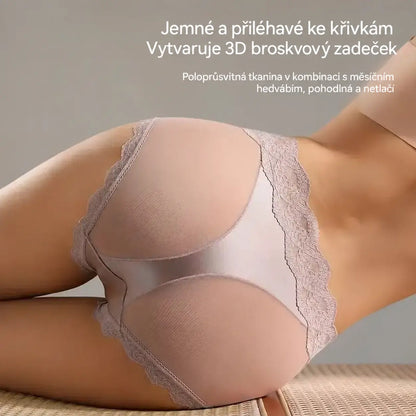🔥【Akce na novinku: Za polovic!】🍑 Krajkové kalhotky s vysokým pasem, které zvýrazní vaše boky – získejte okamžitě dokonalé pozadí! ✨