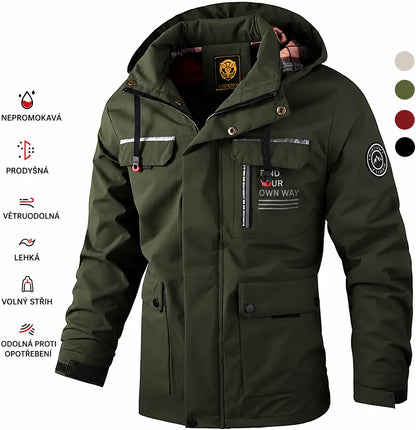 🔥Nyní jen za 870 Kč【Velikosti M-6XL】Nová pánská teplá, větruodolná a nepromokavá bunda