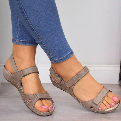 ✨ 50% отстъпка🔥【35-43】Меки и удобни кожени сандали за жени ✅️Плащане при доставка