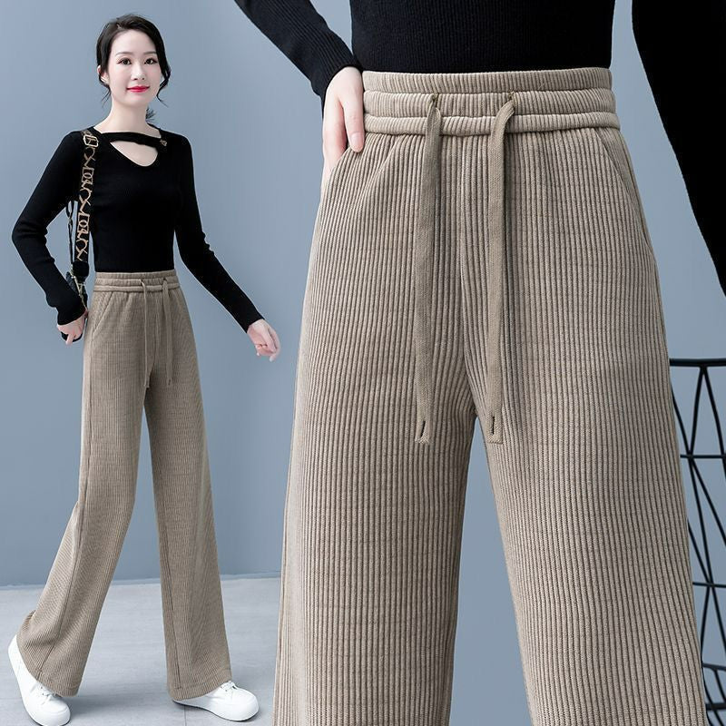 💥Popust -46%🔥【M-3XL】Nove ženske rastezljive ležerne hlače širokih nogavica ✅️Plaćanje pouzećem