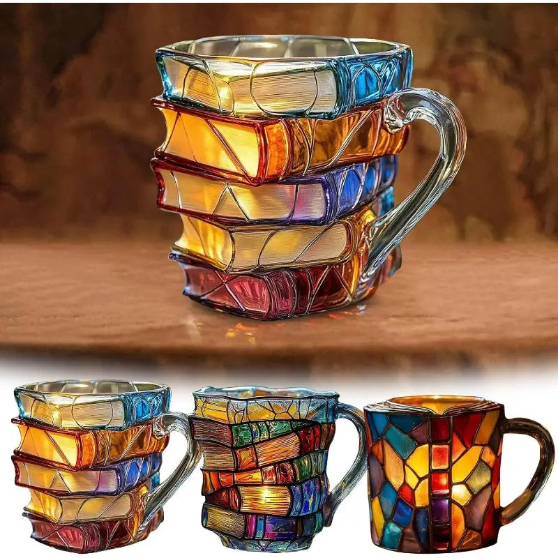 ✨☕️【Oferta ograniczona czasowo】📚Nowy, bestsellerowy kubek do kawy 3D w kształcie książki ✅️Płatność przy odbiorze