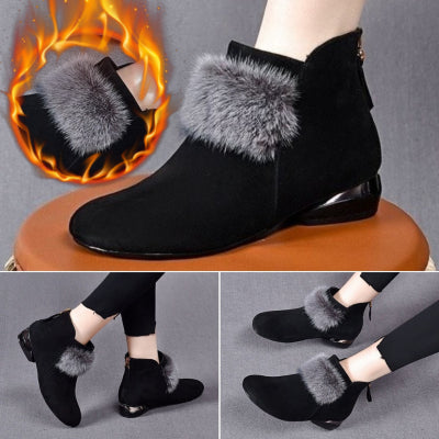 👢50% sleva🔥 Nové dámské teplé plyšové kotníkové boty na podzim/zimu ✅Dobírka