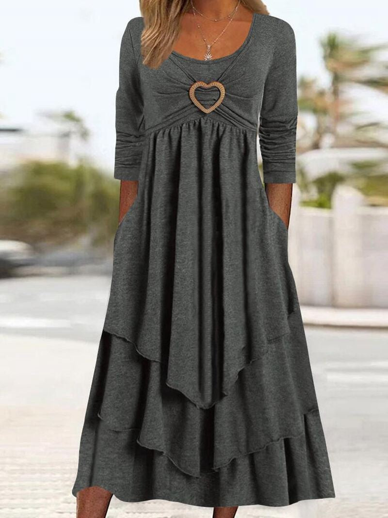 👗 50% zniżki🔥【40-100 kg】2026 Nowa prosta sukienka z bawełny i lnu, wygodna i oddychająca tkanina ✅️Płatność przy odbiorze ✅️2 artykuły ze zniżką 70%