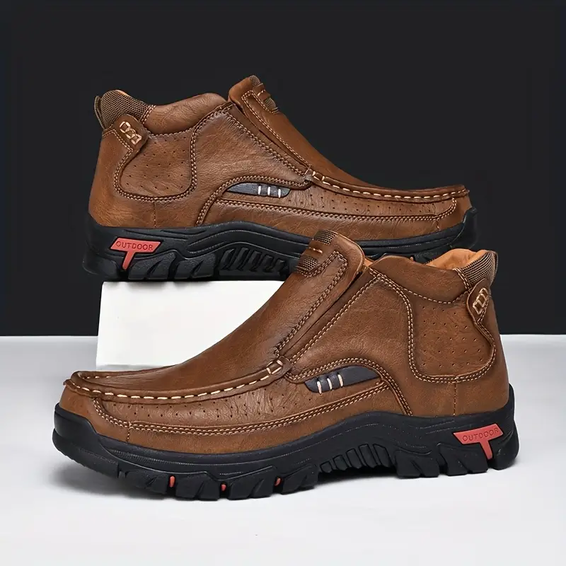👞 47% отстъпка🔥【39-48】Чисто нови ботуши Martin от естествена кожа, мъжки ботуши с големи размери, мъжки обувки за дейности на открито ✅️Плащане при доставка