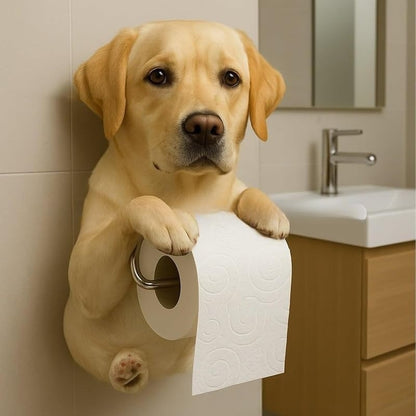 🐕【Kupite 1, dobijte 1 gratis 🔥】Držač toaletnog papira s uzorkom slatkog šteneta ✅️Plaćanje pouzećem