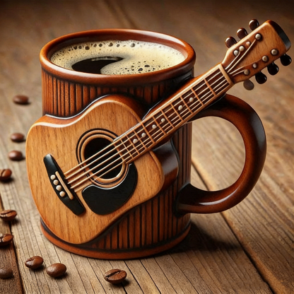 🎻☕️【50% отстъпка 🔥】Творческа музикална инструментална чаша за кафе с форма на декорация за дома от смола за занаяти ✅️Плащане при доставка