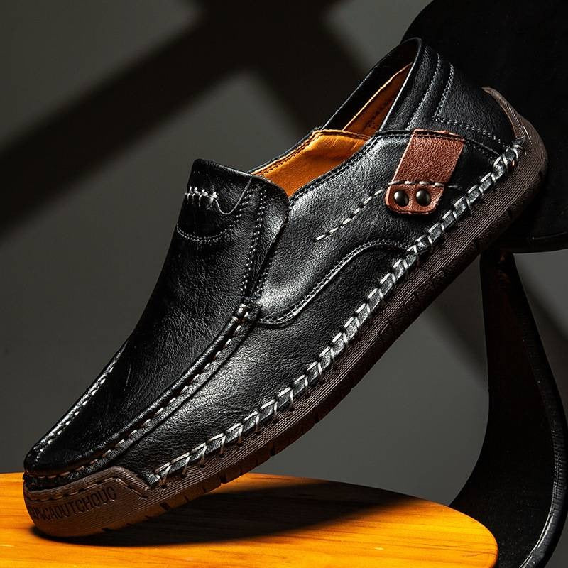 👞50% отстъпка🔥【38-48】Ръчно изработени кожени мокасини ✅️Плащане при доставка