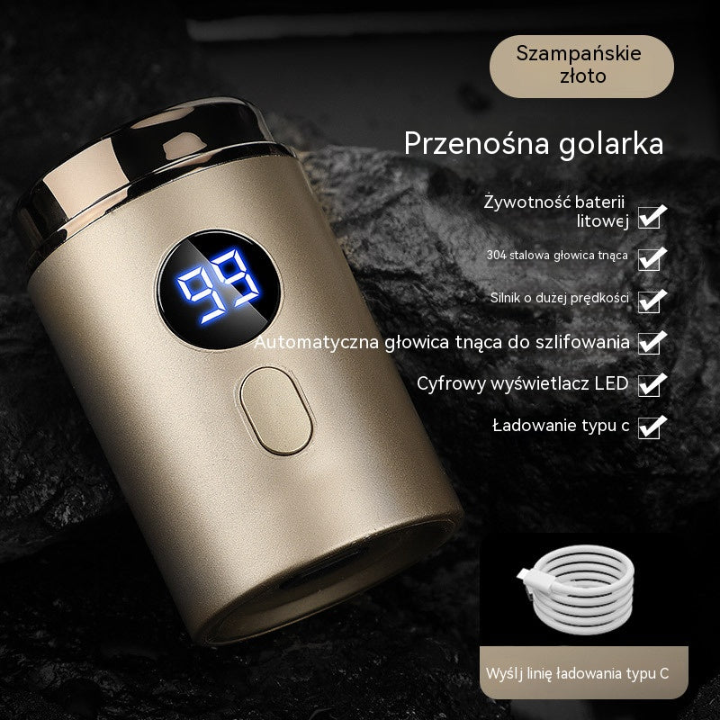 ⚡ Oferta specjalna -47%🔥 Wydajna mini golarka elektryczna dla mężczyzn z wyświetlaczem cyfrowym ✅️Płatność przy odbiorze