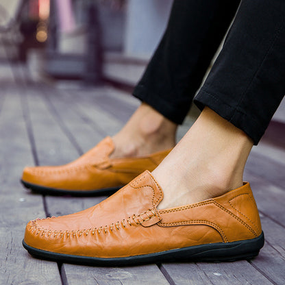 🔥👞【39-44】Nowoczesne buty casualowe ze skóry cielęcej dla mężczyzn ✅Płatność przy odbiorze ✅2 sztuki z 70% rabatem