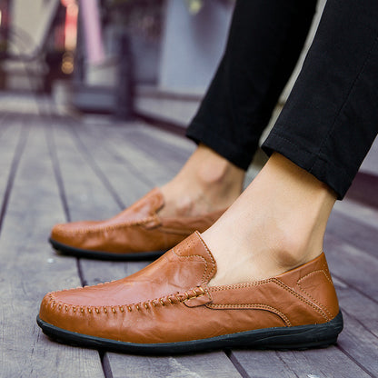 🔥👞【39-44】Модерни ежедневни обувки от телешка кожа за мъже ✅Плащане при доставка ✅2 артикула със 70% отстъпка