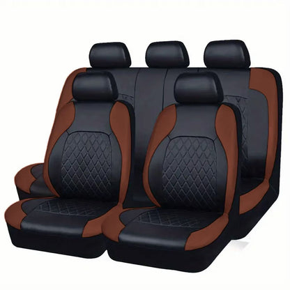 🔥🔥【Zľava 50 %】🚗🚗Univerzálna sada poťahov na autosedačky z mäkkej kože ✅Platba pri doručení ✅2 položky so zľavou 70 %